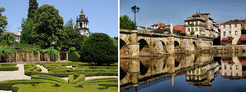 Mateus-slotshaven og Chaves i det nordlige Portugal